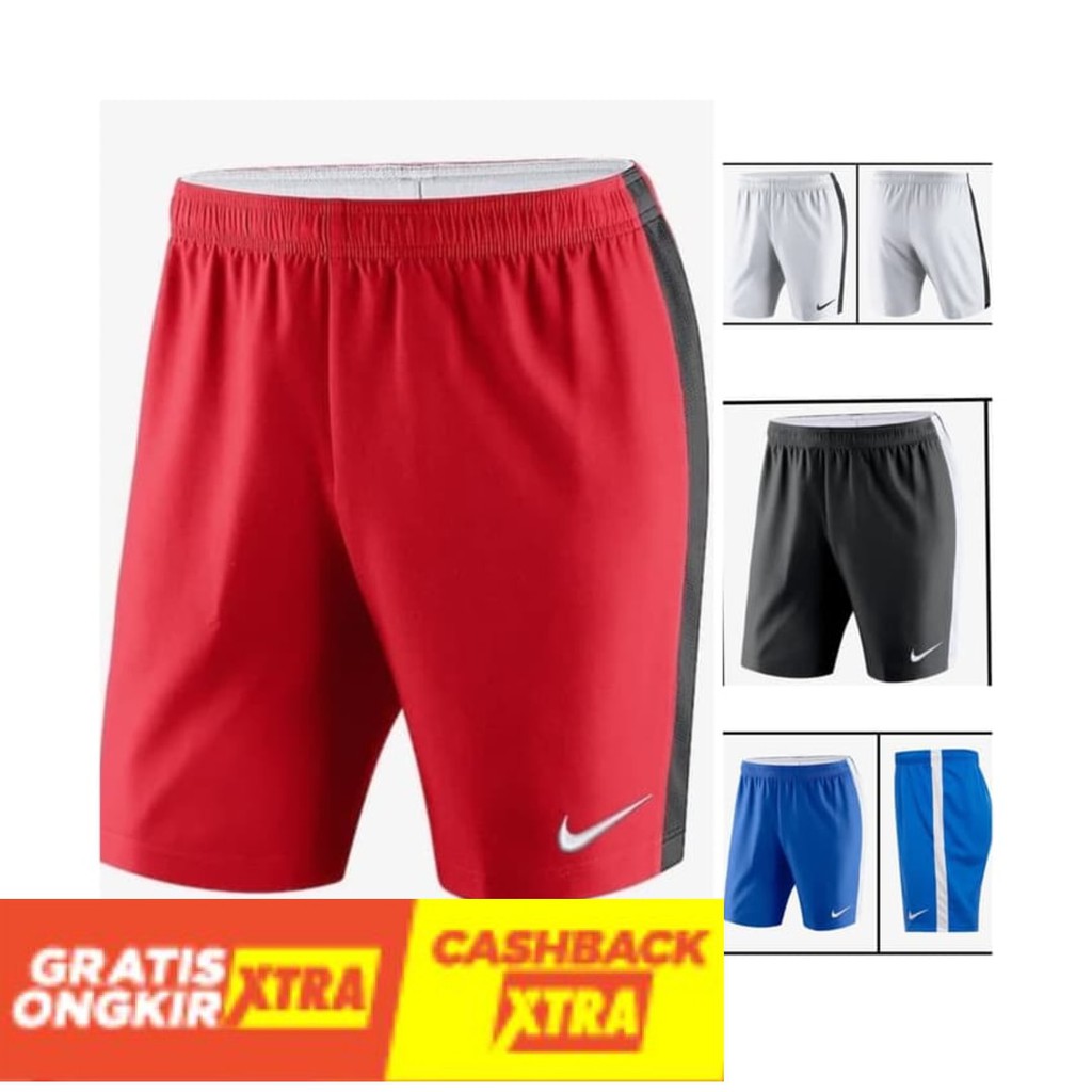 MODEL TERBARU STYLE KEKINIAN - VENOM CELANA NIKE VENOM STRIPE MERAH HITAM PUTIH BIRU GRADE ORI -