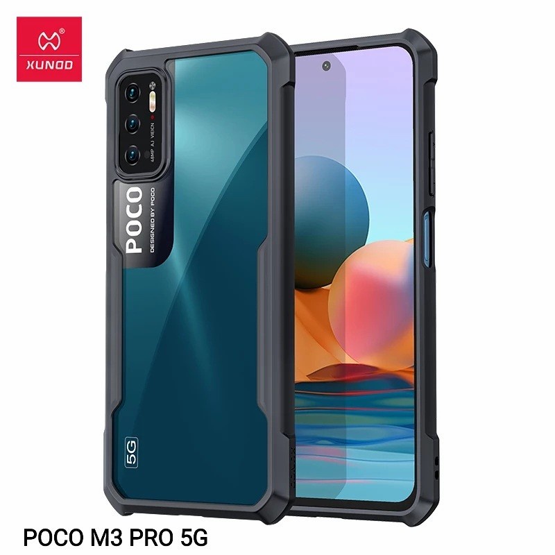 CASE FUSION ARMOR SHOCKPROOF XIAOMI POCOPHONE M3 PRO 5G SOFTCASE - FA