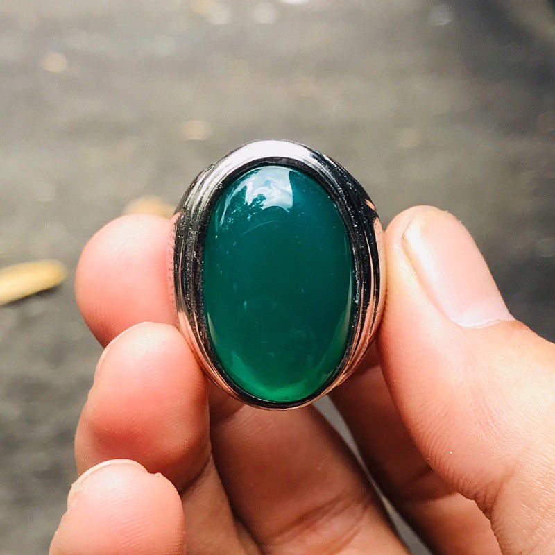 Cincin Pria Hijau Garut Asli