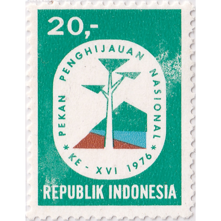 

Prangko Indonesia 1976 - Reforestation Week