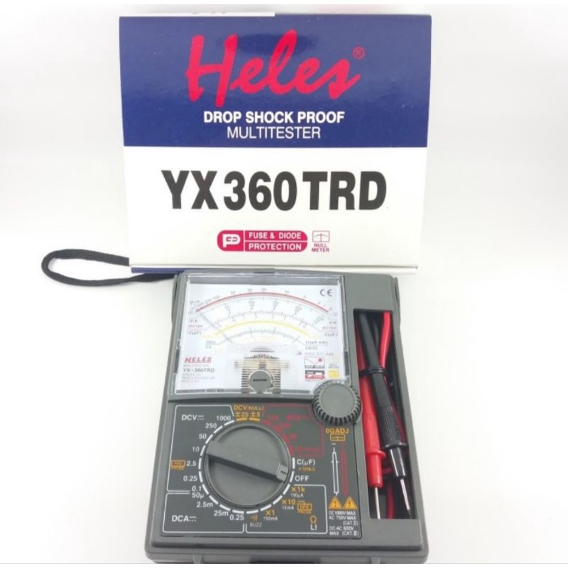 Multi tester Multimeter Avometer Heles YX360TRD