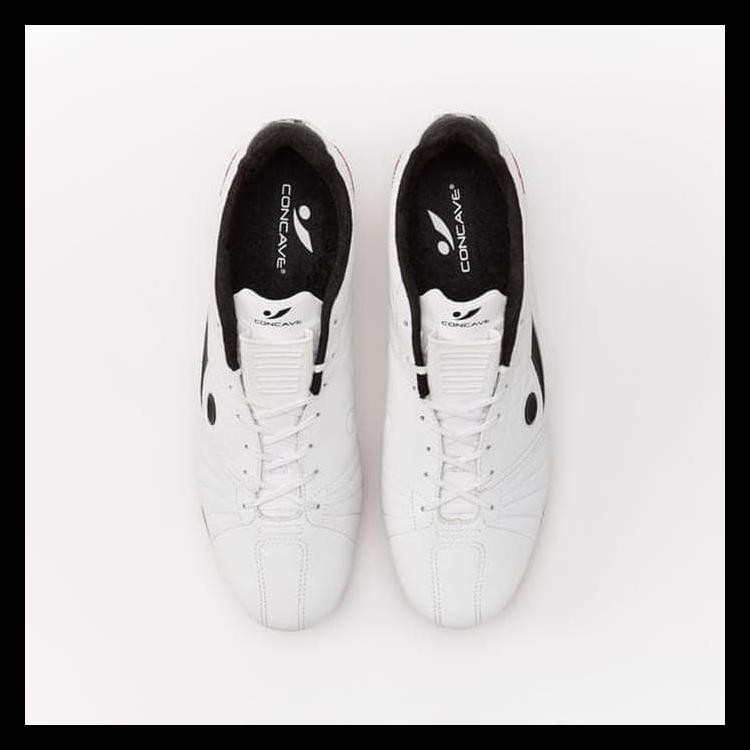 PALING LAKU CONCAVE AURA + FG - WHITE/BLACK/RED - WHITEBLACKRED, 5-5 HOT SALE