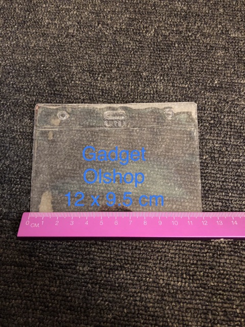 

HJK Plastik Id Card - Plastik Mika PVC - Plastik Tanda Pengenal - Plastik Nametag 12 x 9.5 cm Tebal