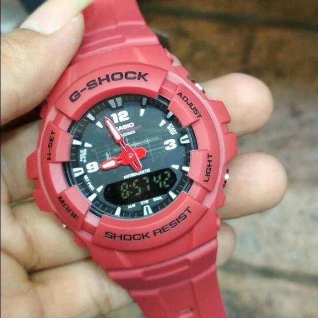 JAM TANGAN G SHOCK GA310 HITAM LIST BIRU