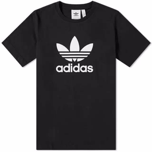 

ADIDAS TREFOIL BLACK TAG PUTIH