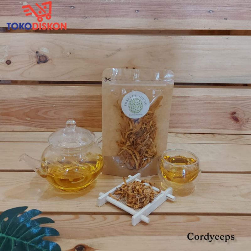 

Teh Bunga Kering Cordyceps // Premium