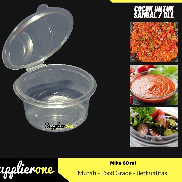IRS Cup Sambal / Cup Sambel / Wadah Sambal / Tempat Sambal Plastik / Mika Sambal / Tempat Sambal Cup