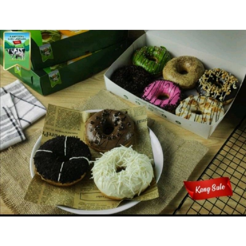 Donat susu lembang mix 6pcs