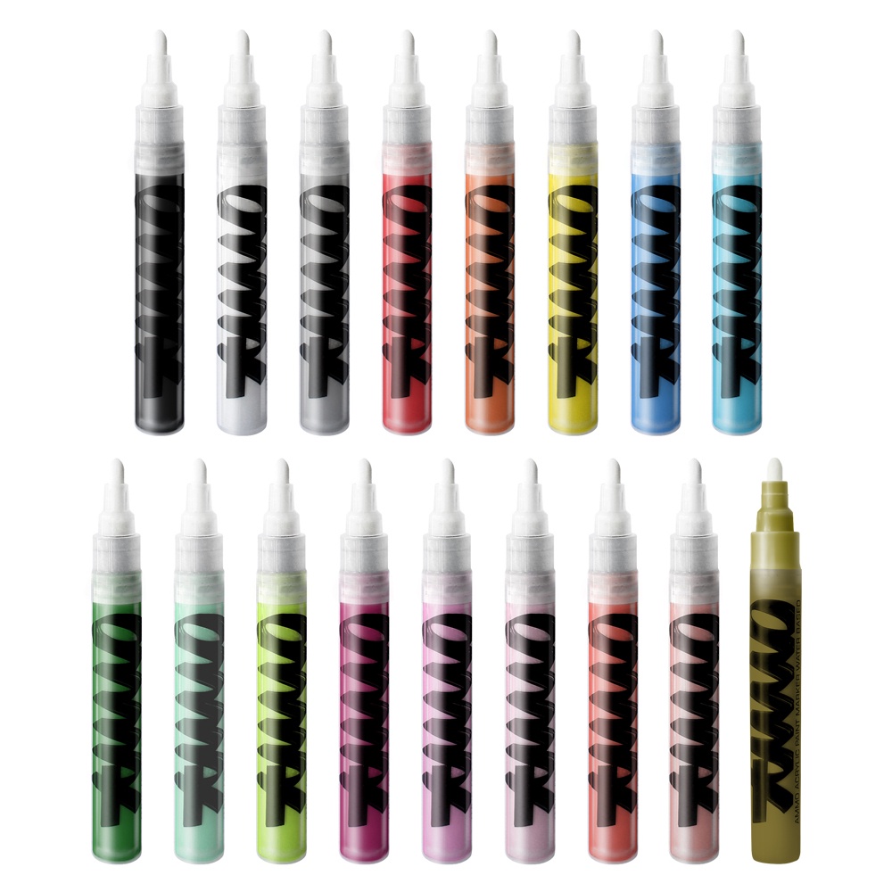 

HJK Dripsndrops Acrylic Marker Ammo 2-5MM