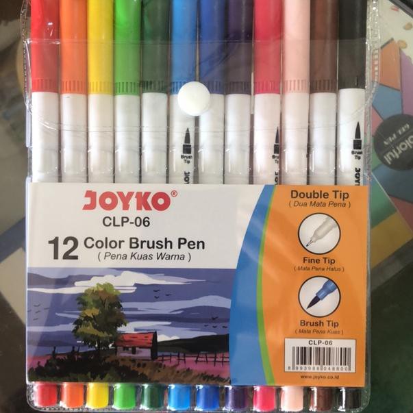

Colour Color Brush Clp-06 Clp06 Clp 06 Joyko / Pena Kuas 12 Warna (ART. M8)