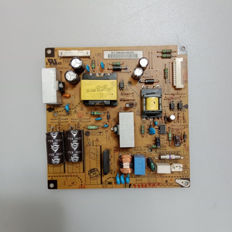 power supply tv LG 32LM3410 psu regulator mesin tv LG