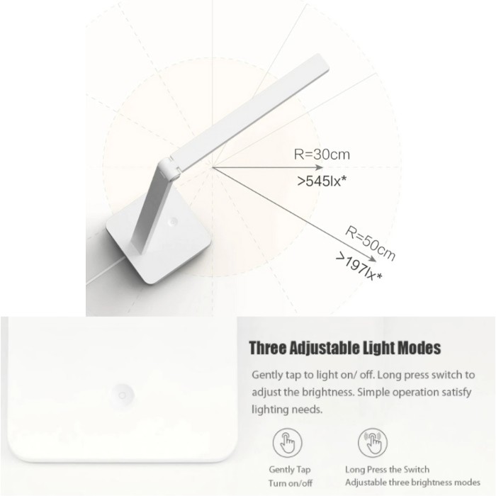 Mijia Desk Lamp Lite Lampu Meja Baca LED