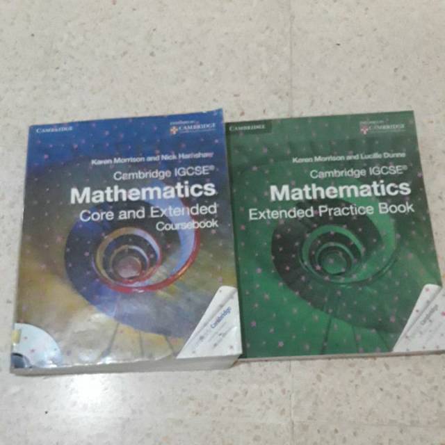 (Used) MATHEMATICS CORE AND EXTENDED COURSEBOOK IGCSE