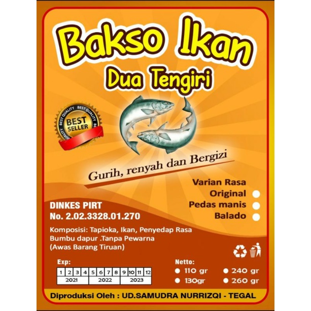

stiker produk free design