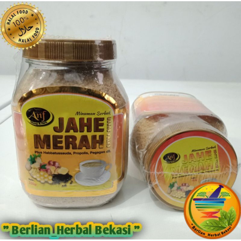 

Jahe Merah Super An-Naafi Toples 330 gr