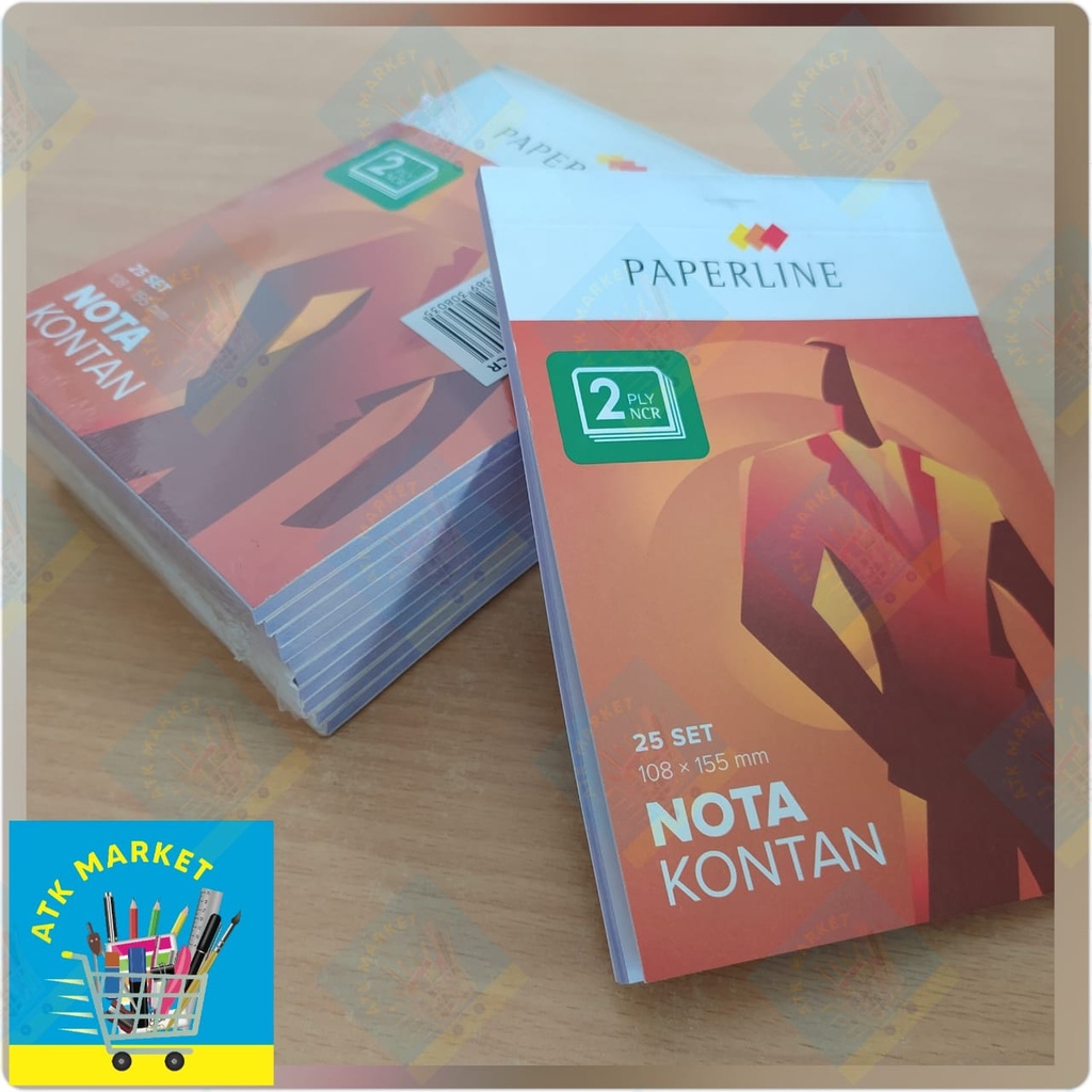 

Nota Kontan Paperline / KIKY Kecil 2 Ply (NK K2 NCR)