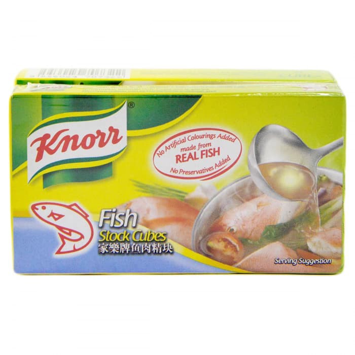

#HANDCARRY Knorr Fish Stock Cubes 6sX10g - UFOHCR0300