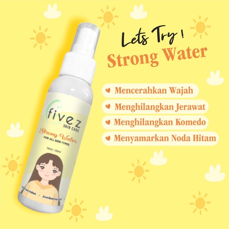 face mist fivez skincare