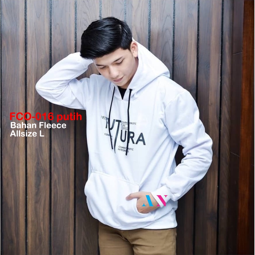 AA1 - Jaket Hoodie Fleece Tebal Cowok Pria || COD || Bayar dirumah