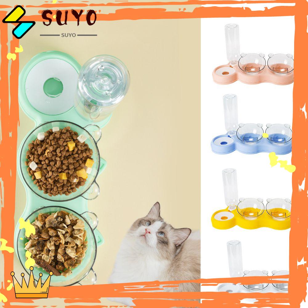 Suyo Botol Minum Otomatis 3 in 1 Ukuran 500ML Untuk Hewan Peliharaan