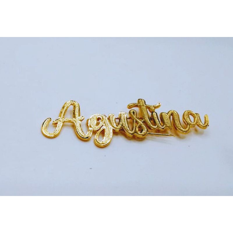 Bros nama Bros nama custom Bros nama lapis emas nama sendiri TERMURAH-H