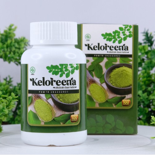 Obat Hernia Turun Berok Peranakan Varikokel Hidrokel Buah Zakar Bengkak Sebelah Untuk Anak dan Dewasa Herbal Keloreena Kapsul Daun Kelor