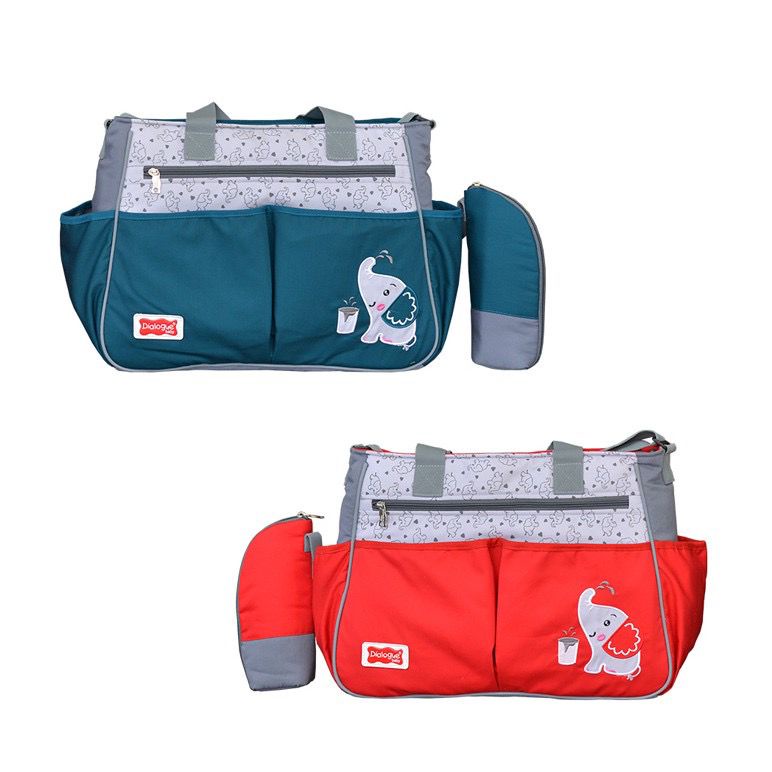 Dialogue Baby Tas Bayi Besar Set Multi Saku Dumbo Series DGT7309