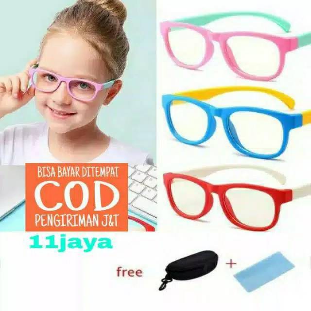 Kacamata Anak Anak Main HP game TV PC