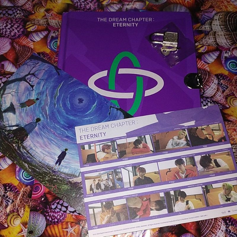 Album Only TXT eternity port ver ( BACA DESK)