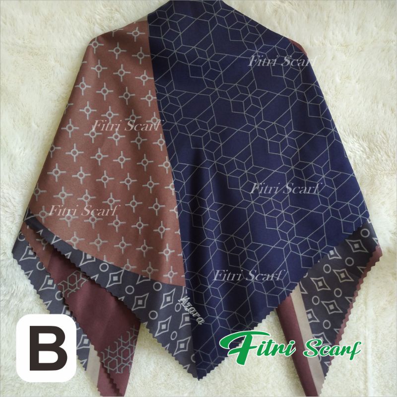Jilbab PILIH WARNA PILIH MOTIF OSCARA LASER CUT By AZARA Hijab Kerudung Krudung Segi Empat J3-B