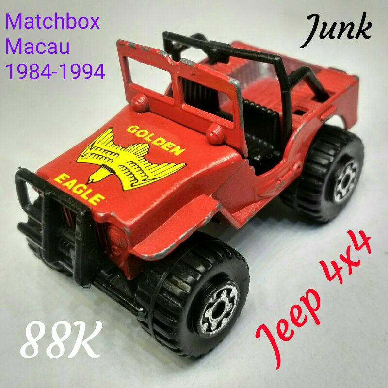 Diecast Matchbox Macau Jeep 4x4 Loose