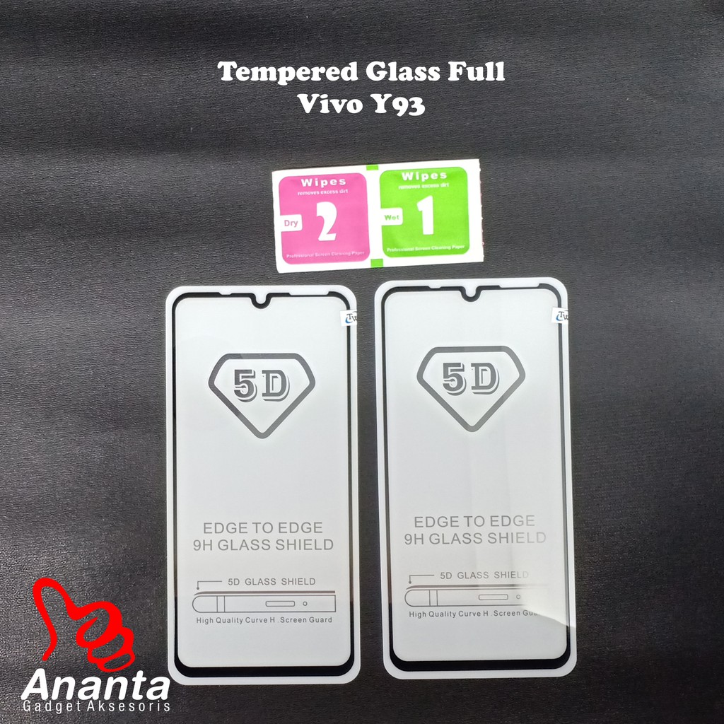 Tempered Glass Vivo Y93 Full Glass