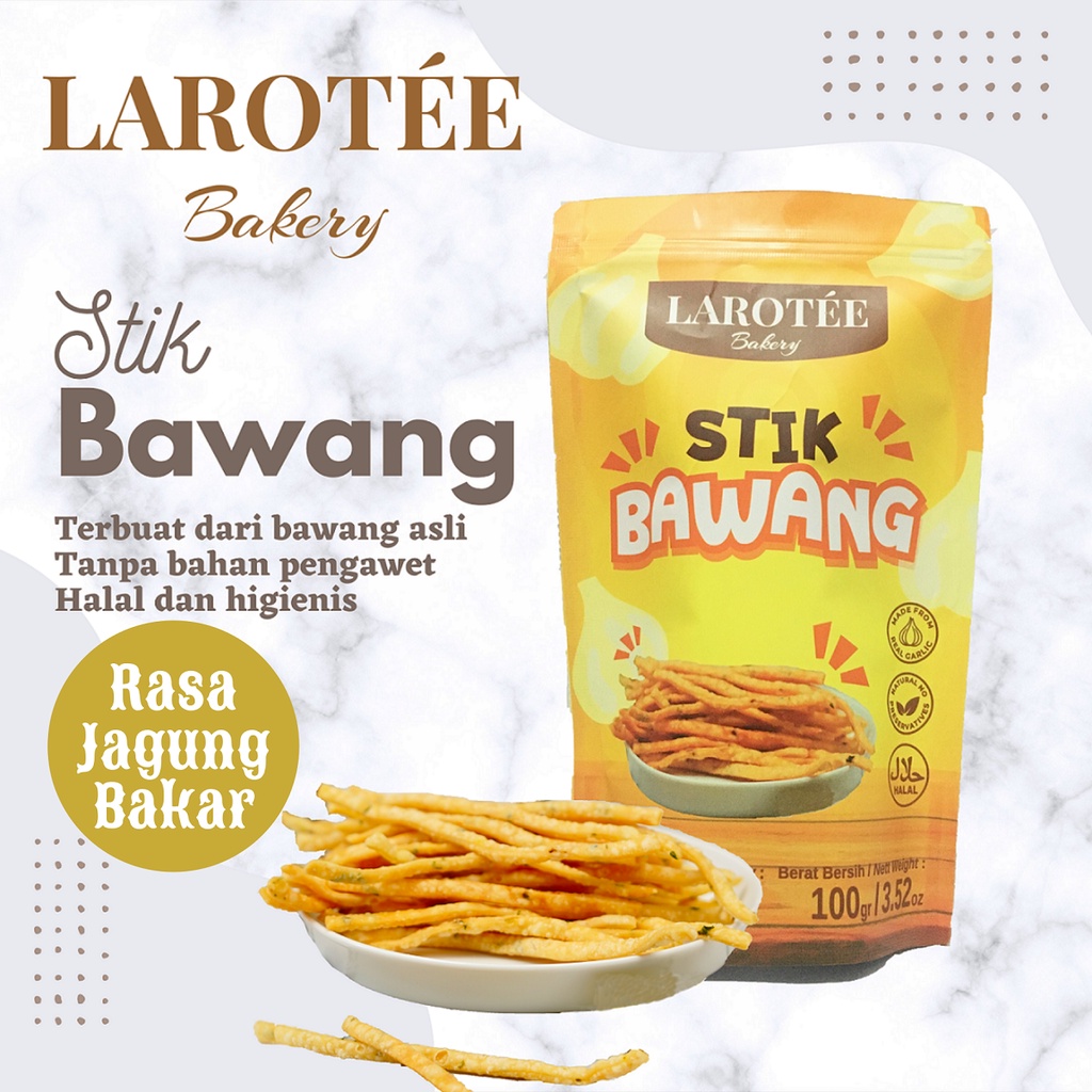 

Kue Kering Stik Bawang Rasa Jagung Bakar