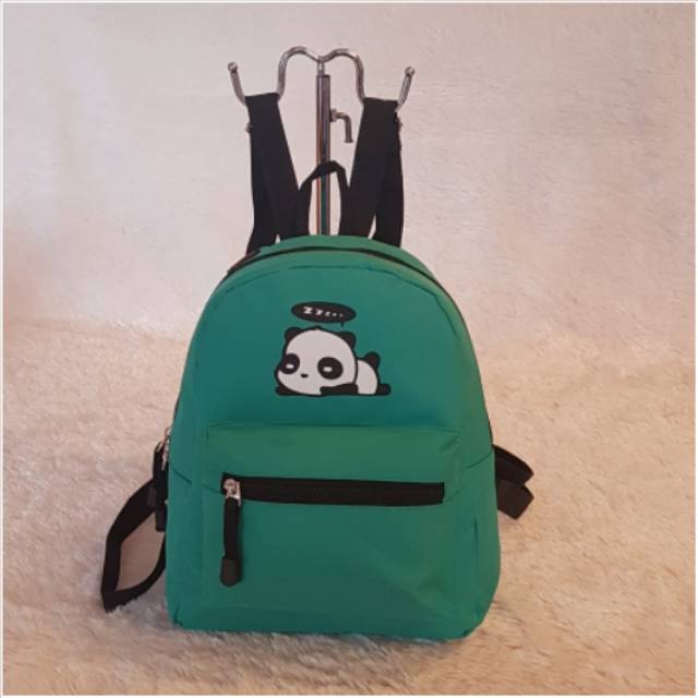 Tas Ransel Mini Sekolah Panda Tas Punggung Kecil Backpack Mini Muat Buku Tulis
