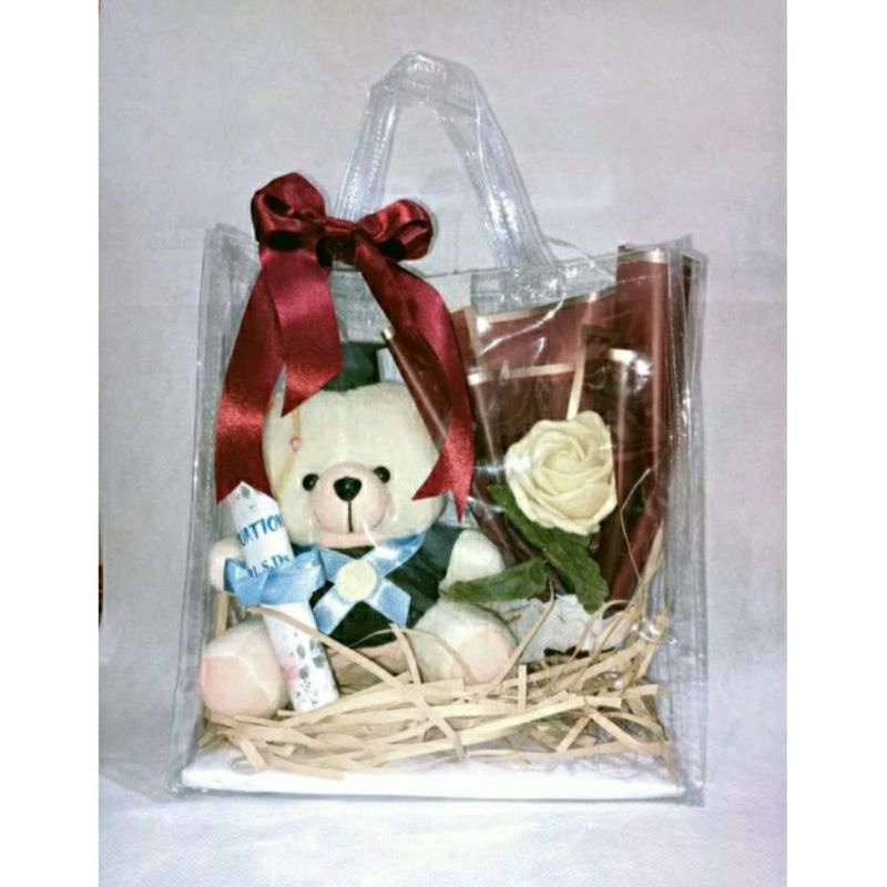 

Grosir Konveksi Tas Hampers 20x10x25 (PxLxT) Mika Tebal Bening Transparan || Tas Kado / Souvenir Ultah Goodie bag