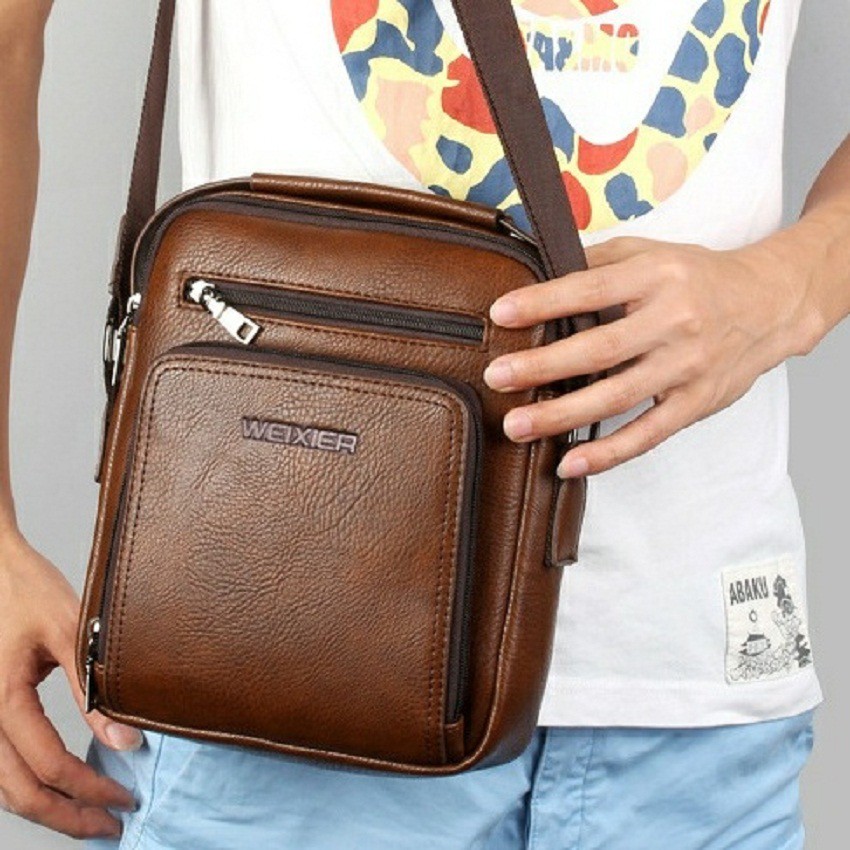 TAS SELEMPANG KULIT PRIA
