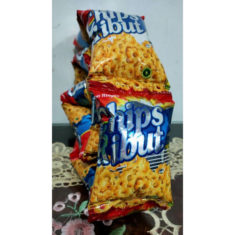 

chips ribut jajan jaman dulu jajan anak kecil camilan