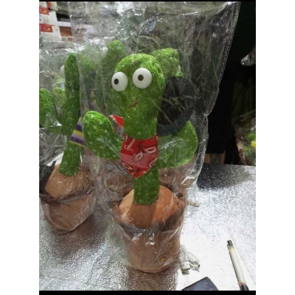 Boneka kaktus bicara & joged