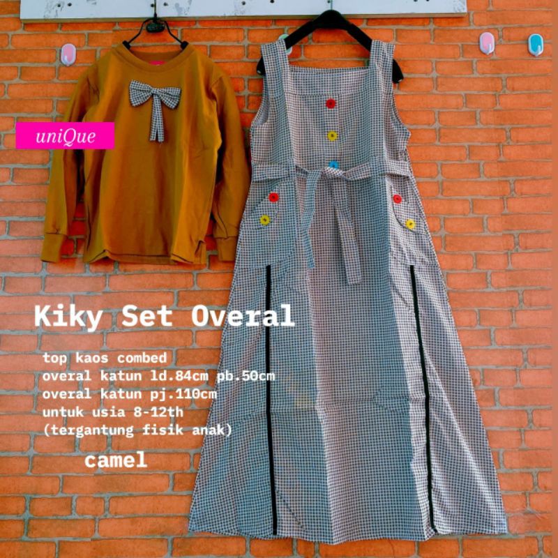 KIKY SET OVERALL KIDS