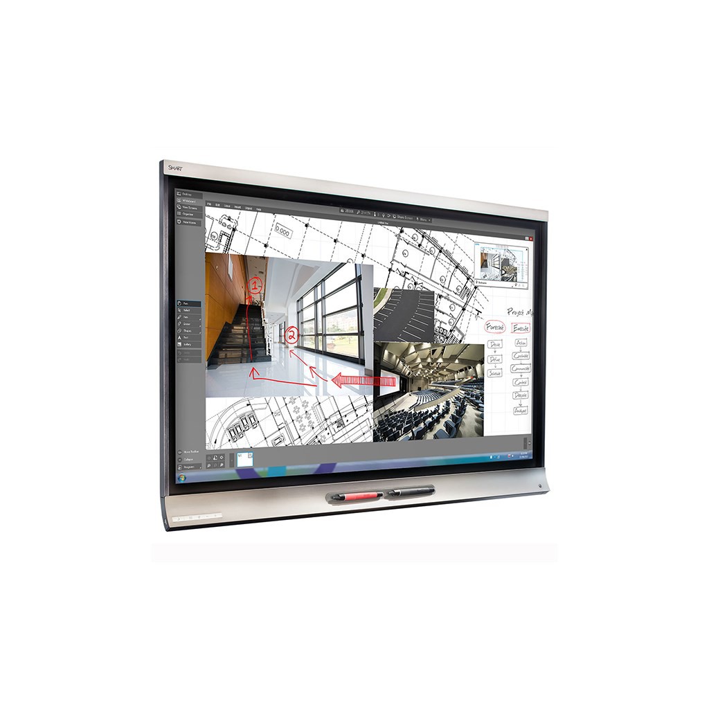 SBID MX275 V2 SMART Board MX075 Interactive display with iQ and SMART Learning Suite