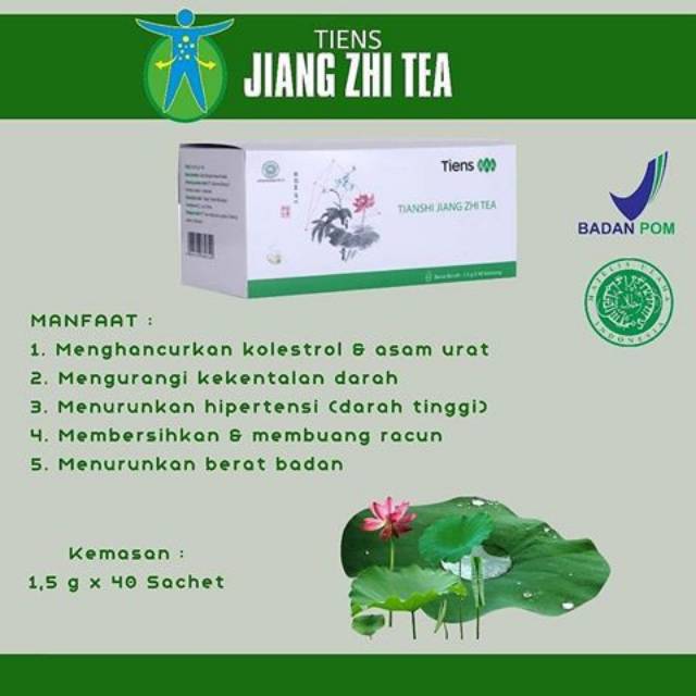 

THIANSI JIANG ZHI TEA TEH HIJAU HERBAL ORIGINAL