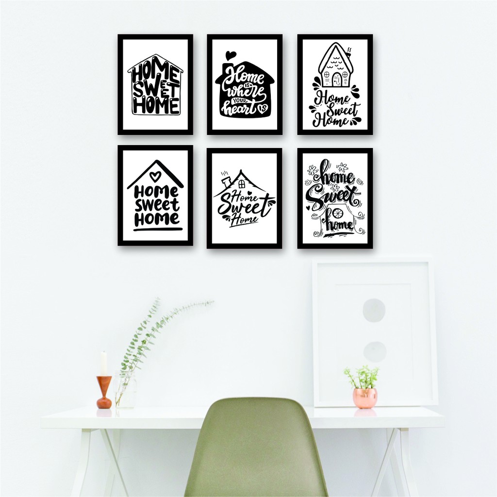 Wall Decor Hiasan Dinding Dekorasi Dinding Home Sweet Home Dekorasi Kamar Rumah