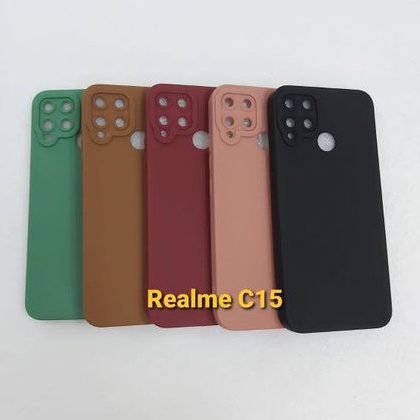 Case ProCamera Soft Matte With Camera Protector 9D Realme C2 C11 C15 Narzo 50A