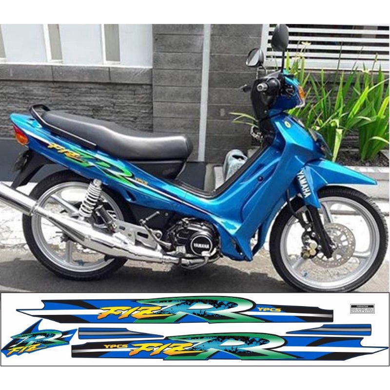 STRIPING FIZR 1998 BC3 FIZ R BIRU YAMAHA