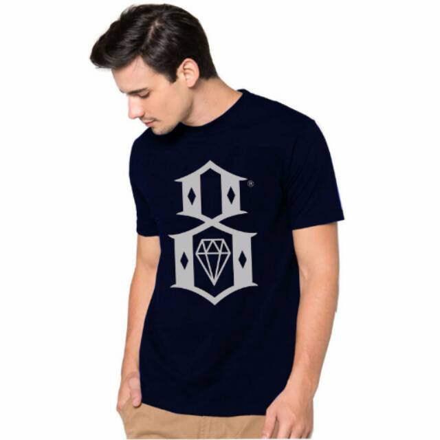 Kaos Baju T-shirt big size jumbo unisex rebel eight XXXXL - XXXXL