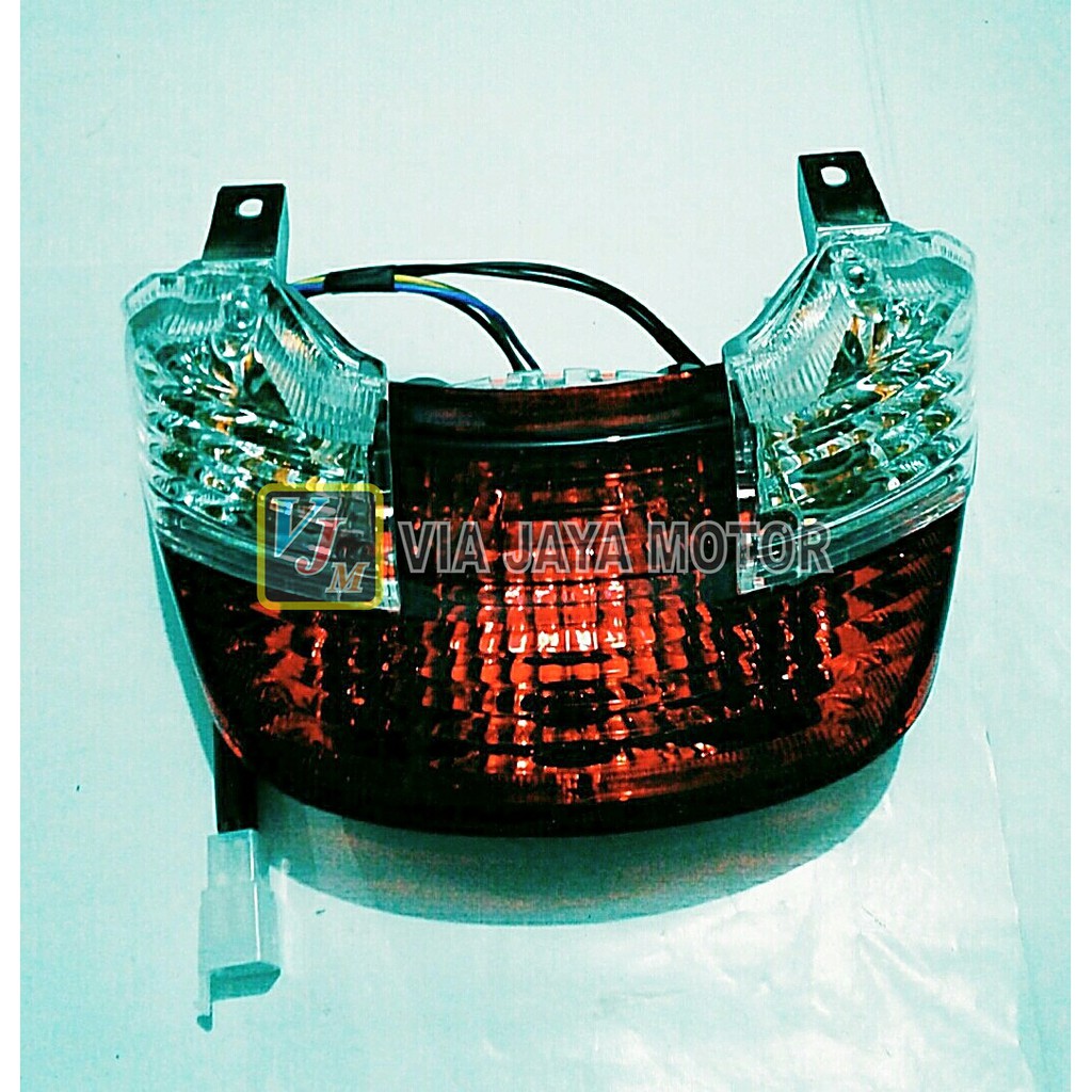 VJM LAMPU STOP ASSY KOMPLIT BELAKANG VEGA R LAMA 2004 F1ZR F1 ZR KUALITAS STANDAR ORI