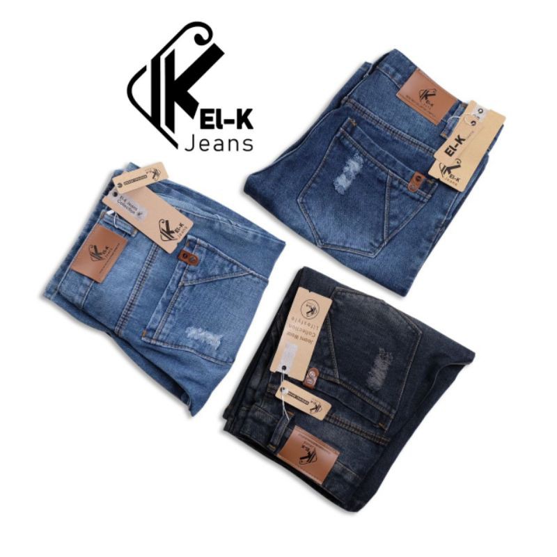 CELANA JEANS ROBEK PENDEK PRIA// CELANA SANTAI COWOK KEKINIAN// CELANA JINS PENDEK ROBEK PRIA SIZE 27-32 33-38