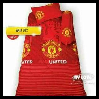 Sprei My Love 100X200/No.4/Extra Single Motif Bola Mu/Manchester.