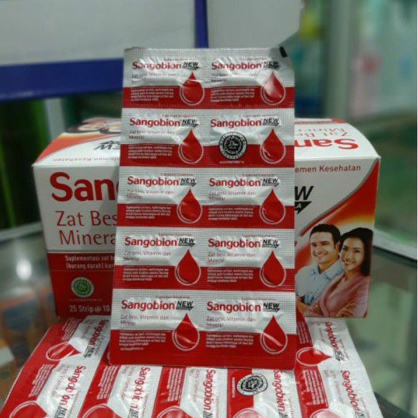 

Sangobion 10 cap Penambah Darah