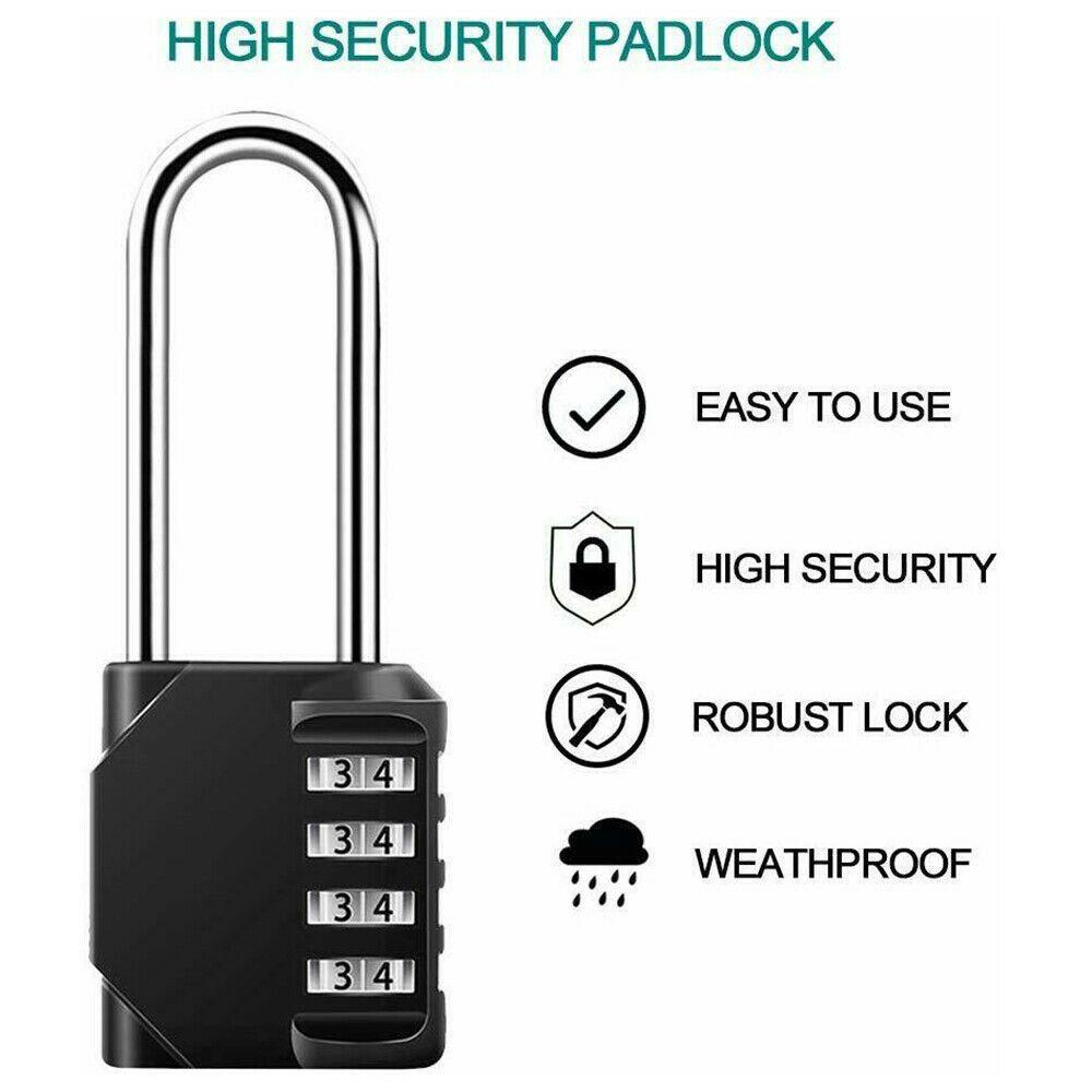 Kunci Kombinasi Angka 4digi PINEAPPLE High Security Waterproof Koper Coded Lock